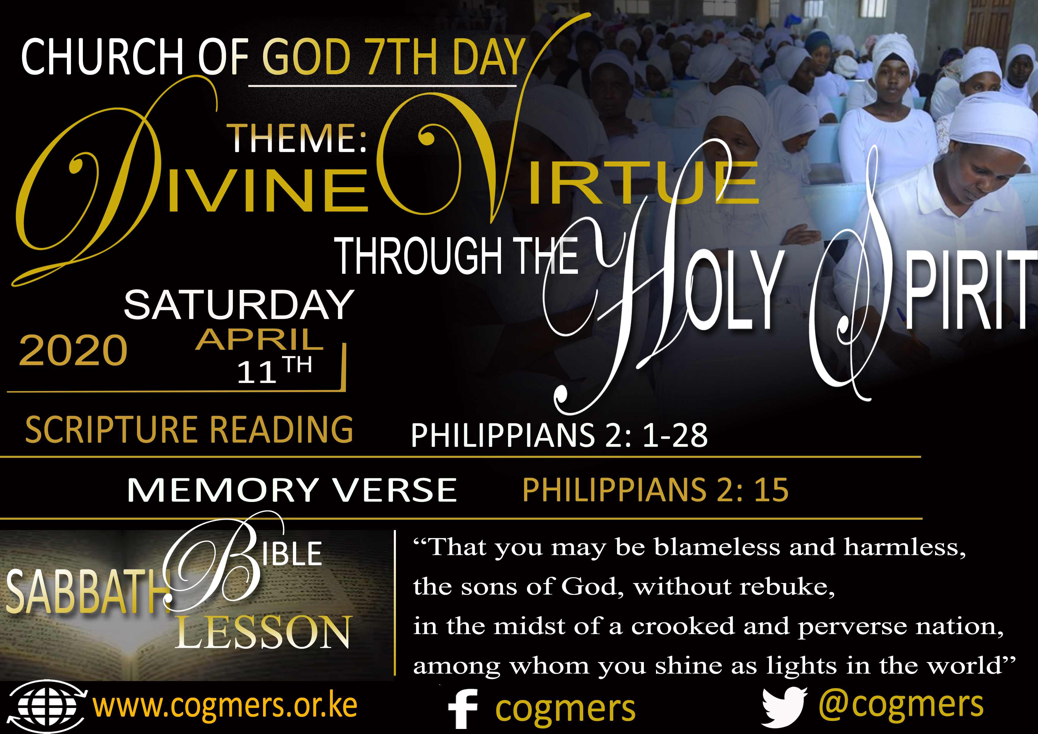 DIVINE VIRTUE THROUGH THE HOLY SPIRIT