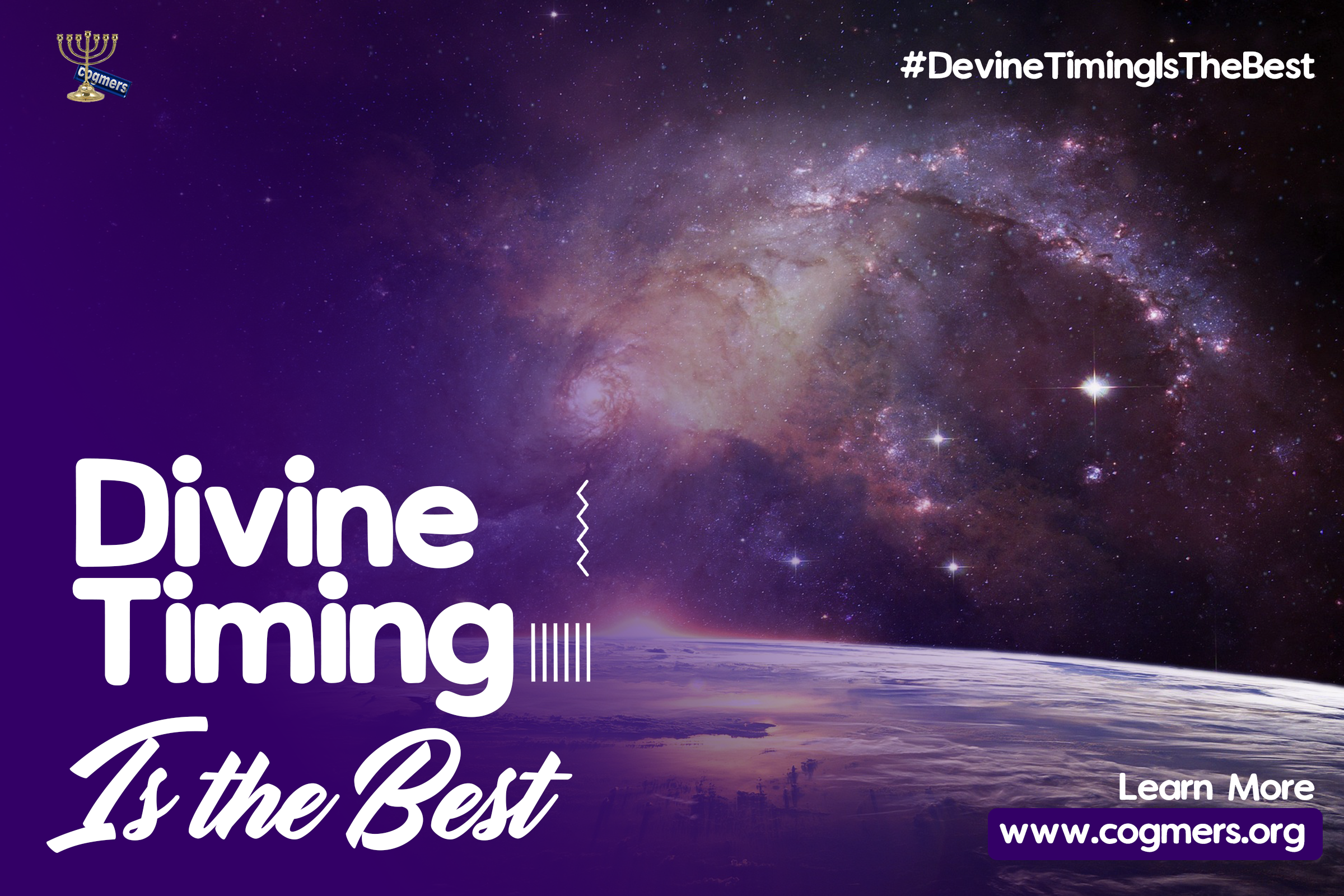 Devine timing is  best