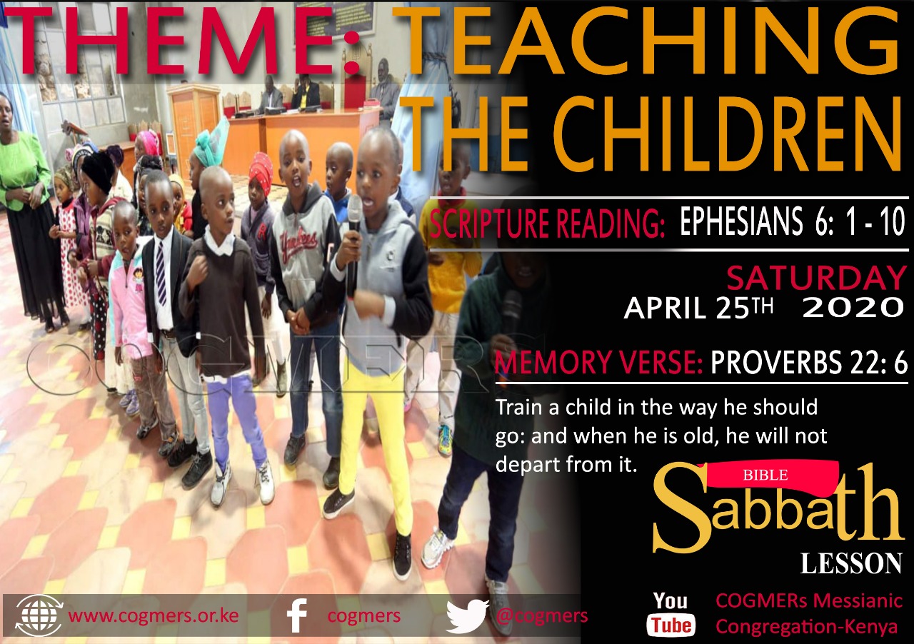 Teaching the children